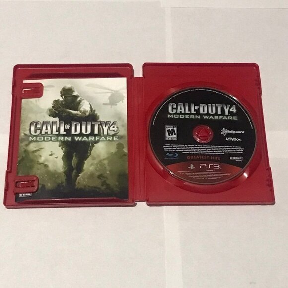 PS3 Call of Duty 4: Modern Warfare (Mint) Playstation 3 - Picture 3 of 4